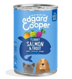 Edgard & Cooper Blik Zalm & Forel 400 gram