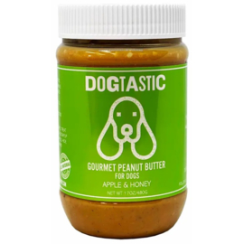 Dogtastic Pindakaas Appel & Honing Pot 480 gram