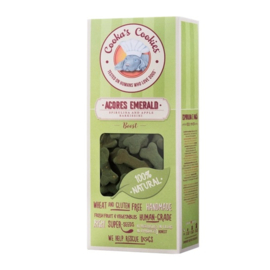 Cooka's Cookies Acores Emerald (appel/spirulina) 100 gram