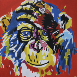 Schilderij aapje