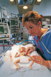 Erler Zimmer Micro-Preemie neonatale oefenpop