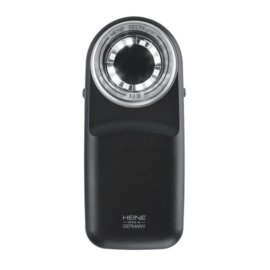 HEINE DELTA one dermatoscoop (zwart-zilver)