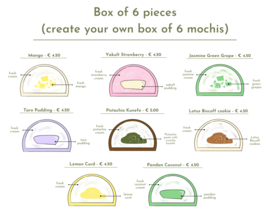 Box of 6 pieces