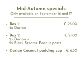 Mid-Autumn Specials (PRE-ORDER ONLY)