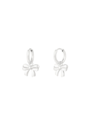 Earrings Little Bow silver