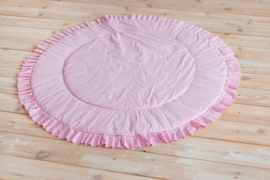 Speel/tipi Mat Pink - Ruffled