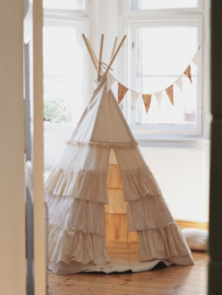 Tipi Tent 'Shabby Chic'