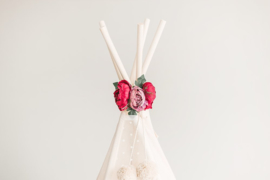 Peonies Nursery Garland