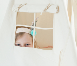 Tipi Tent 'Classic' Beige-Natural'