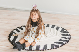 Speel/tipi Mat Black & White - Pom Pom