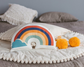 Bright Yellow Tipi Pom Poms
