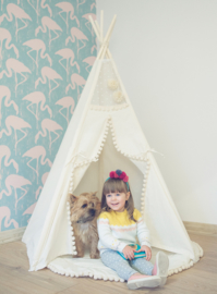 Tipi Tent Beige - Pom Pom