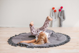 Speel/tipi Mat Grey - Tassel