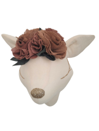 Hert -Light beige – Flowers