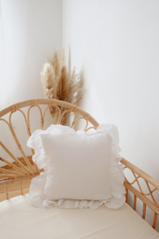 Kussenhoes Frills-White