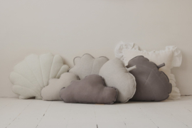 Sierkussen schelp, Pigeon Grey-MoiMili