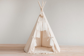 Boho Style Teepee Tent - Curtains