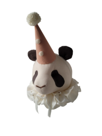 Panda Light beige met hoedje
