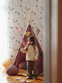 Tipi Tent 'Marsala Linnen '