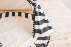 Speel/tipi Mat Black & White - Pom Pom