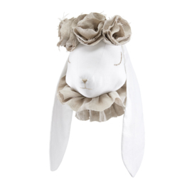 Rabbit Beige Flowers