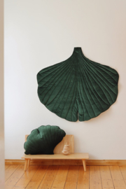 Ginkgo leaf quilted mat "Green"