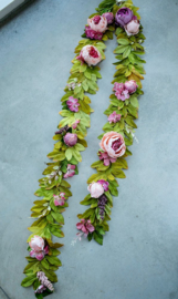 XL Peonies Floral Garland