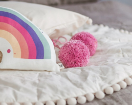 Bubblegum Tipi Pom Poms