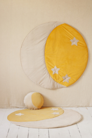 (Speel) kleed  "Dreamy half moon” Yellow