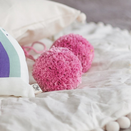 Bubblegum Tipi Pom Poms