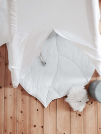 Speelmat Leaf "White & Grey"