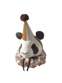 Panda Cream met hoedje