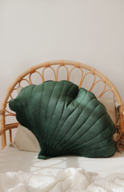 Ginkgo leaf pillow "Green"