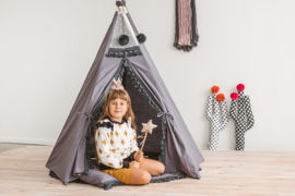 Boho Tipi Grey - Tassel