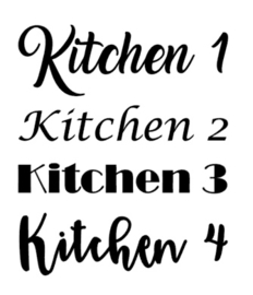 DEURSTICKER | Kitchen