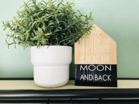 HOUTEN HUISJE | We love you...