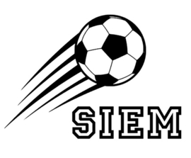 DEURSTICKER | Voetbal met naam