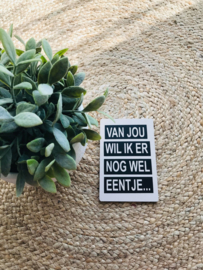 HOUTEN KAART | Van jou...
