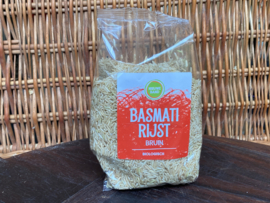 NIEUW Bio Basmati rijst bruin