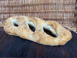 NIEUW Bio Focaccia met Keltisch zeezout en rozemarijn