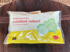 NIEUW Bio Zuurkool naturel 500 gr. Demeter Koeling