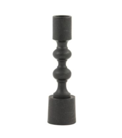 Kandelaar Ø4,5x16 cm BABIMO mat zwart