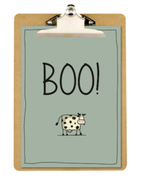 Poster A4 BOO!