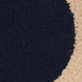 Cushion rectangular tufted pattern