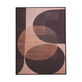 Wall art linen 58x4.5x78cm