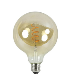 CF lamp filament LED DIM Globe goud-L12,5B12,5H17,6CM