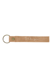 ZUSSS SLEUTELHANGER I LIKE YOU CAMEL