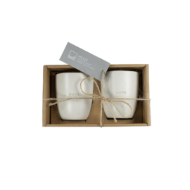 Mok Hugs - Love, Set Van 2, 300 ml