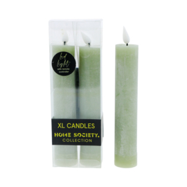 Dinerkaars XL LED 2 pack Celadon