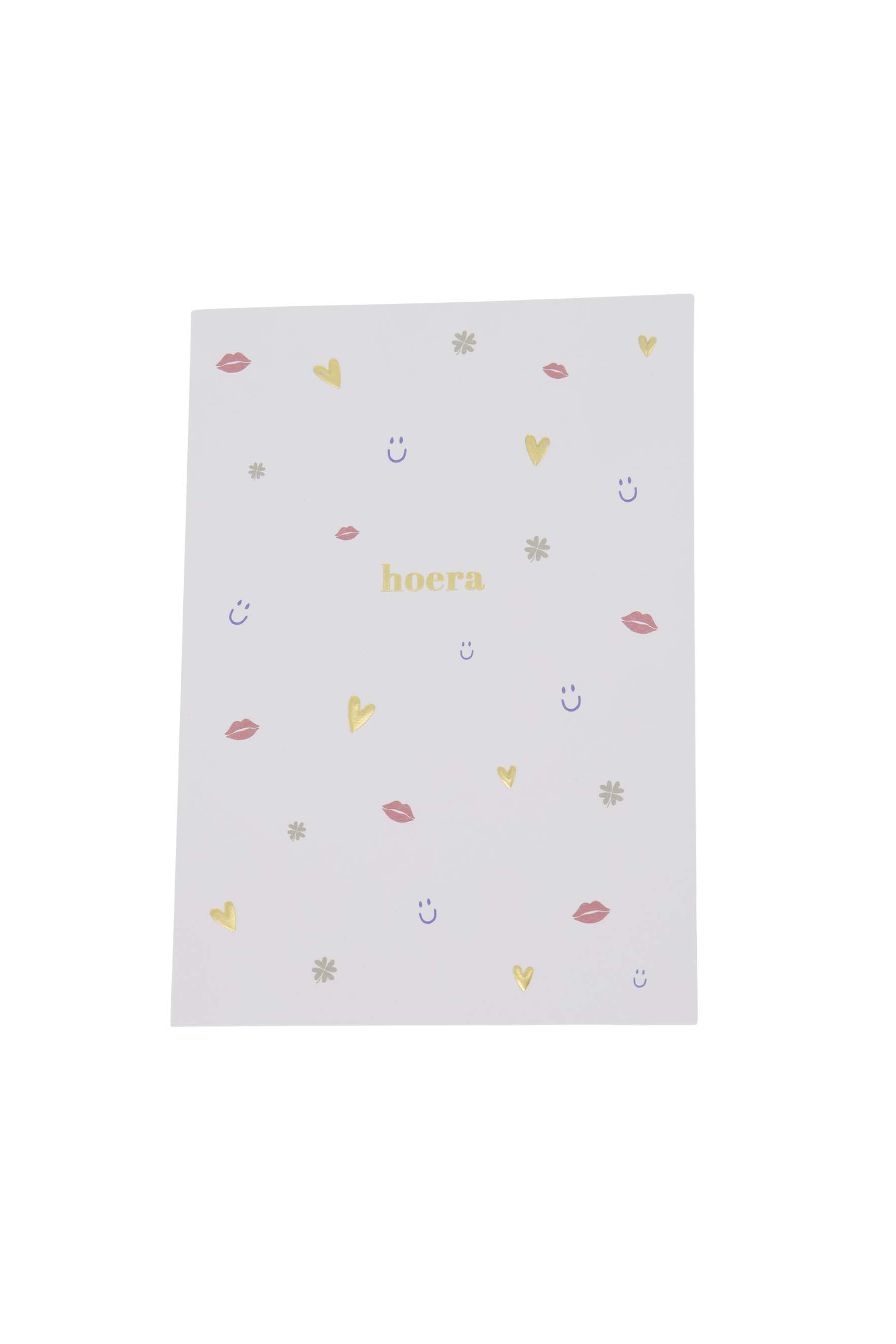 ZUSSS wenskaart hoera multicolor